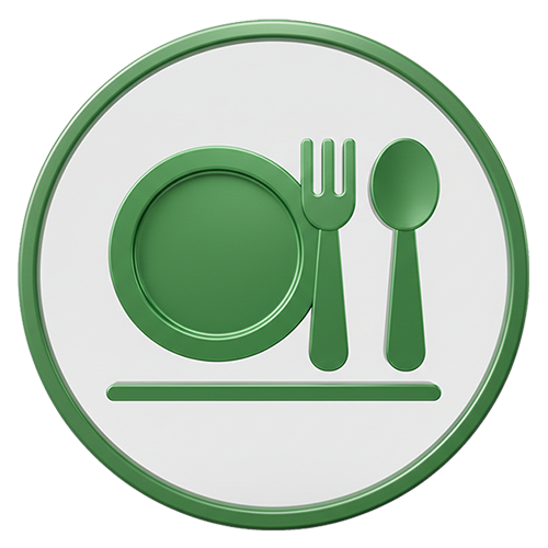 Dishes and silverware